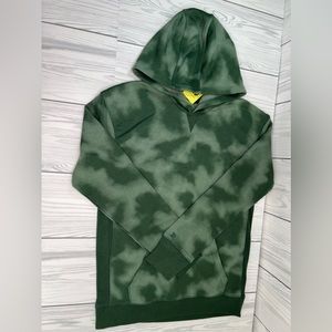 Boys' Tech Fleece Hooded Sweatshirt - All in Motion Green Camo